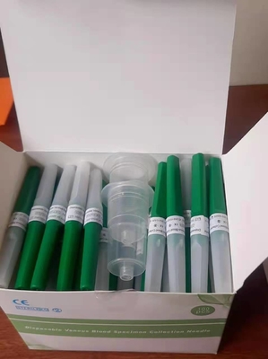 Safety Dia 20mm Blood Tube Holder Disterilkan Tembus Polypropylene Body