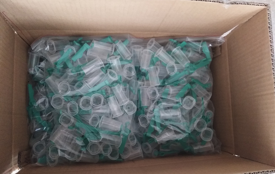 Safety Dia 20mm Blood Tube Holder Disterilkan Tembus Polypropylene Body