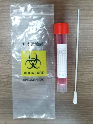Kit Pengambilan Sampel Virus Covid-19 5ml-10ml Tabung Pengumpul Spesimen Berkelompok Swab