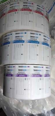 Kemasan Dalam Gulung Label Medis Menurut Warna Tabung Untuk Identifikasi Sederhana