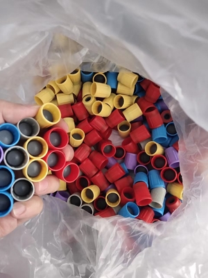 Dia 13mm 16mm Blood Collection Tube Parts Rubber Cap Stopper