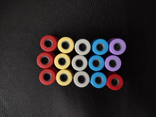 Vacuum Blood Collection Tube Parts Penutupan Pengaman Karet Stopper