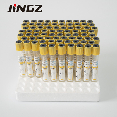 CE 13 * 100mm Sst Gel Clot Activator Tube Gold Top Untuk Pemeriksaan Medis