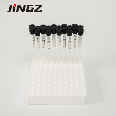 Kaca 3.8% Tabung Pengumpul Darah Natrium Sitrat Deteksi ESR 1.6ml 8 * 120mm