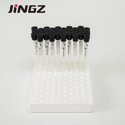 4NC ESR Sodium Sitrat Vial 9x120mm Black Cap Venous Blood Collection Tube