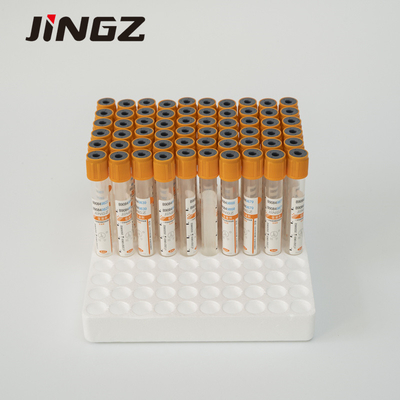 Red Top Coagulant Clot Activator Pengumpul Sampel Darah Tabung 2ml-6ml