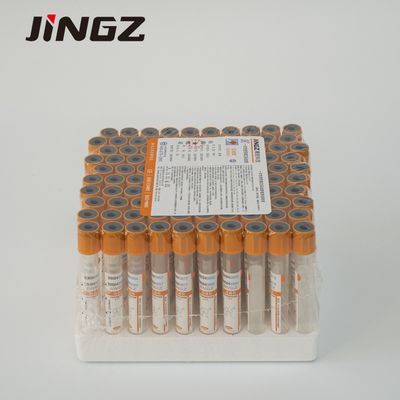 Red Top Coagulant Clot Activator Pengumpul Sampel Darah Tabung 2ml-6ml