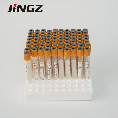 Tabung Pengumpulan Sampel Darah Uji Biokimia Orange Top Vacuum Tube