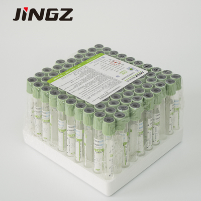 Tabung Pengumpul Sampel Darah Plastik 13 × 75mm 4ml Sodium Heparin Vacuum