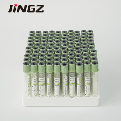 Tabung Pengumpul Sampel Darah Plastik 13 × 75mm 4ml Sodium Heparin Vacuum
