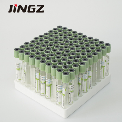 Tabung Pengumpul Sampel Darah Plastik 13 × 75mm 4ml Sodium Heparin Vacuum