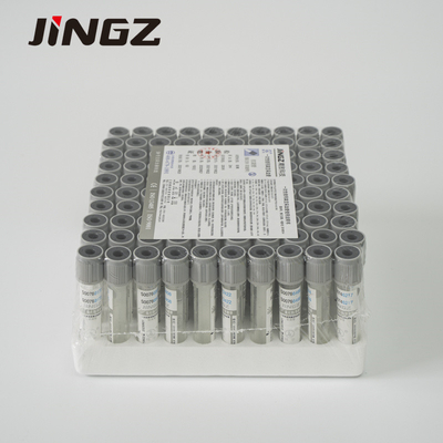 4ml Tabung Pengumpul Sampel Darah Sodium Fluoride Potassium Oxalate Vacuum