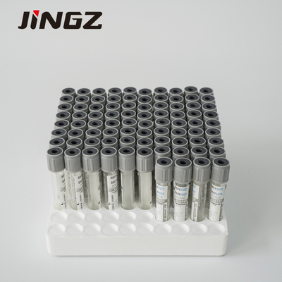 Tabung Ekstraksi Darah 13 × 100mm Untuk Tes Glukosa Gula Darah Puasa