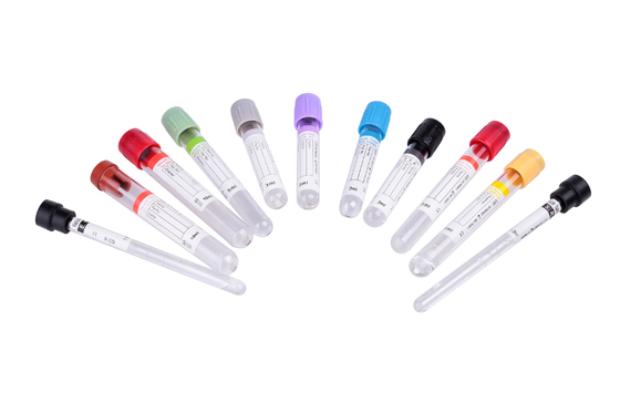 Sterilisasi Radiasi PT ESR Test Blood Sample Collection Tube 2-10ml