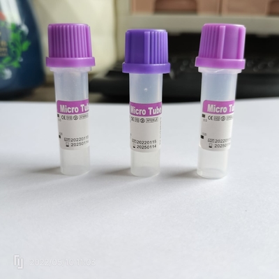 Sterilisasi Radiasi Edta Mengandung Tabung 0.1ml Tabung Lab Pediatrik