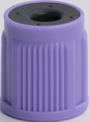 Bagian Tabung Pengumpul Darah Tahan Lama Dikombinasikan Tutup Vacuum 16mm 13mm