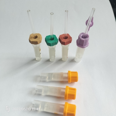 Tabung Pengumpul Darah Tutup Kuning Biokimia PP 0.5ml Gel Pemisah Tabung Darah