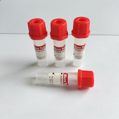 Tidak Ada Aditif Tabung mini merah 0,5 ml Tabung Pengumpulan Darah Anak