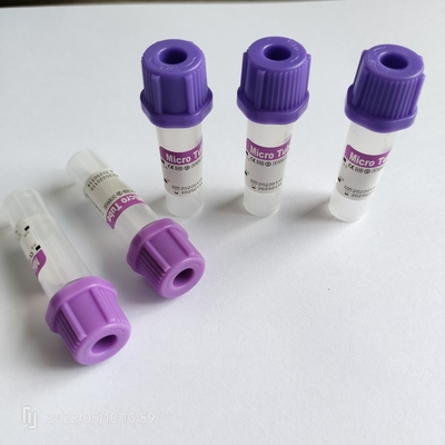 Sterilisasi Radiasi Edta Mengandung Tabung 0.1ml Tabung Lab Pediatrik