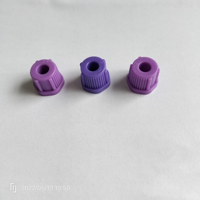PP Antikoagulan Micro EDTA Tabung Penyimpanan Darah Lavender Top