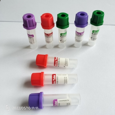 Tidak Ada Aditif Tabung mini merah 0,5 ml Tabung Pengumpulan Darah Anak