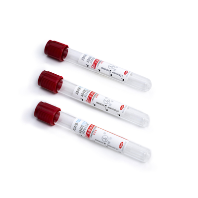 Tanpa Aditif Tabung Darah Atas Merah Polos 0.5ml-10ml