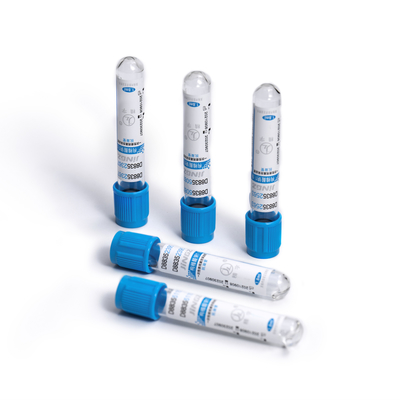 Vacuum Tabung Pengumpul Darah Sodium Sitrat Bersertifikat ISO9001 1.8ml 2.7ml 3.6ml