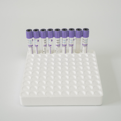 CE ISO Certified K3 Edta Vacuum 0.5ml-10ml Purple Top Test Tube