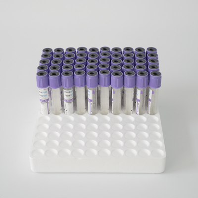 Singel Use 3ml K3 EDTA Blood Collection Tube Botol Darah Ungu