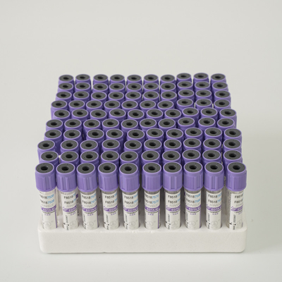 JINGZ 0.5ml-10ml K2 EDTA Tube Untuk Tes Darah Vakum Menurut Ketinggian