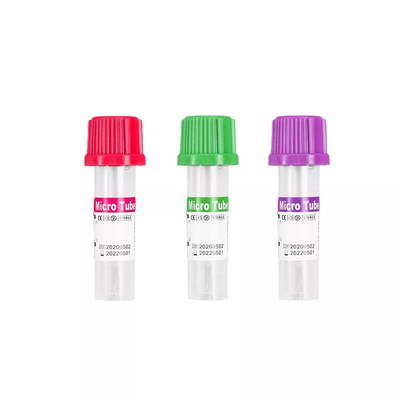 Tabung Vacuum Anak Ungu 0.5ml Tabung Pengumpul Darah Volume Kecil