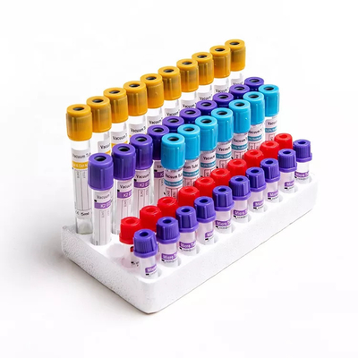 Sterilisasi Radiasi PT ESR Test Blood Sample Collection Tube 2-10ml