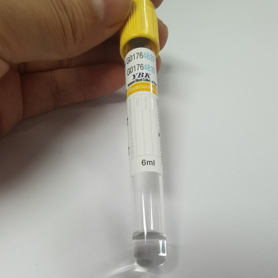 YBK 5ml Clot Activator Blood Collection Tube Yellow Top Vacuum