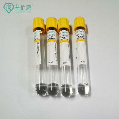 YBK 5ml Clot Activator Blood Collection Tube Yellow Top Vacuum