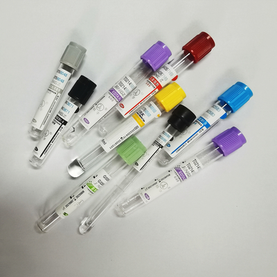 JINGZ 0.5ml-10ml K2 EDTA Tube Untuk Tes Darah Vakum Menurut Ketinggian