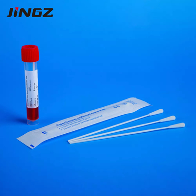 Tabung Koleksi Spesimen Kit Pengumpulan Virus 16 * 100mm sekali pakai