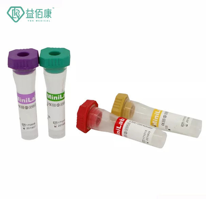 0.25ml 0.5ml 0.1ml Tabung Pengambilan Darah Pediatrik Tabung Tes Darah Edta Non Vakum