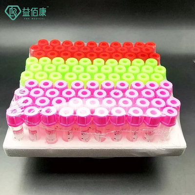 Tabung Edta Anak Mini Kecil 8 * 45mm PP Edta Sample Bottle