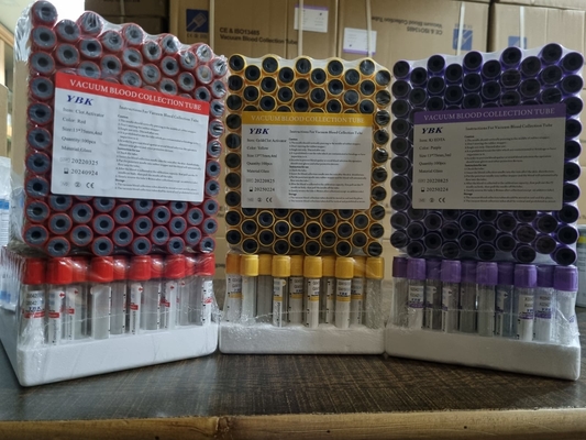 13*75mm Vacuum Koleksi Sampel Darah Tabung Edta Tube Gel Tube 1-10ml
