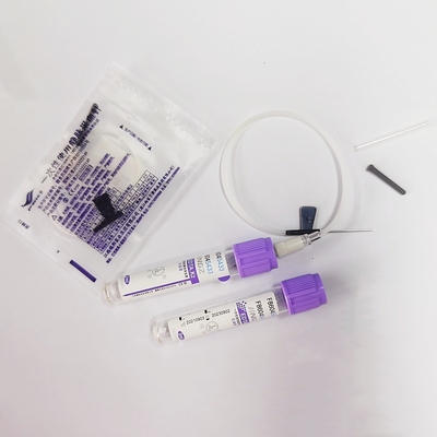 Tabung EDTA yang Disterilkan Radiasi Untuk Pengumpulan Darah Konsentrasi Aditif 3,2 mg/Ml