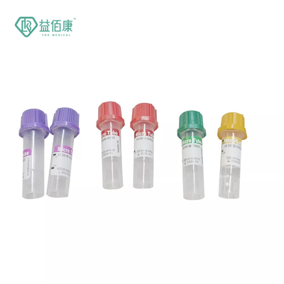 Tabung Pengumpulan Darah Mikro Non Vacuum Medis 0.25ml 0.5ml 1ml EDTA K2K3 / Tabung Gel