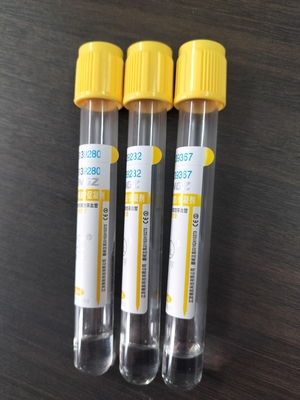 Kuning Top Steril Gel Gumpalan Activator SST vakum Sampel Pengumpulan Darah Tabung Untuk Rumah Sakit