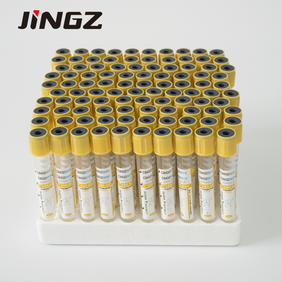 Tabung Aktivator Gels Clot Medis Kaca / PET Vauum Tabung Pengumpulan Darah 2ml-10ml