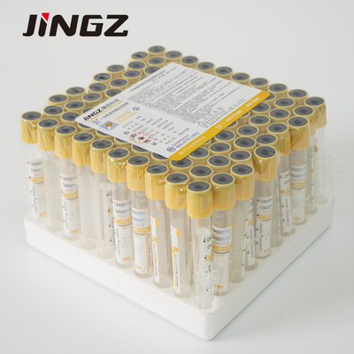 Tabung Aktivator Gels Clot Medis Kaca / PET Vauum Tabung Pengumpulan Darah 2ml-10ml