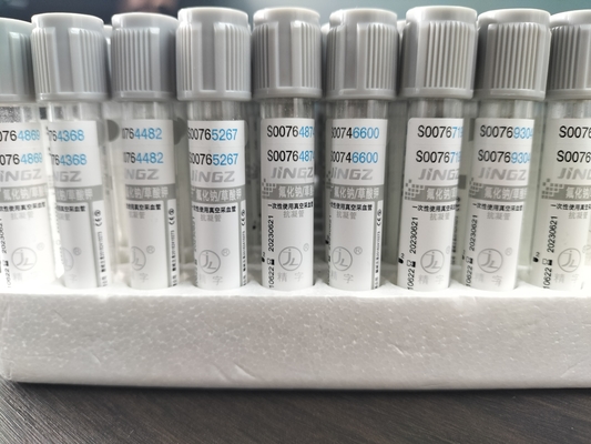 Tabung Glucose Cap Grey 2ml-10ml Untuk Tabung Vakum Pengumpulan Darah Medis