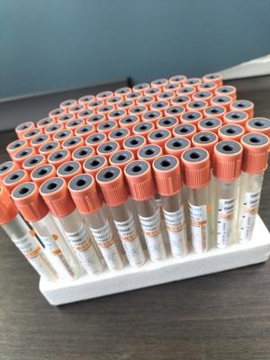 2ml-10ml Tabung Aktivator Gumpalan Untuk Tabung Uji Pengumpulan Darah Medis