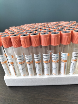 2ml-10ml Tabung Aktivator Gumpalan Untuk Tabung Uji Pengumpulan Darah Medis