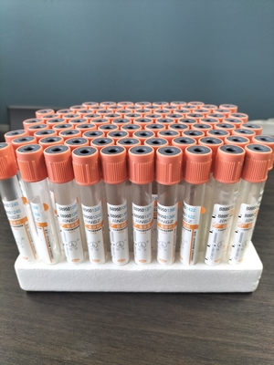 2ml-10ml Tabung Aktivator Gumpalan Untuk Tabung Uji Pengumpulan Darah Medis