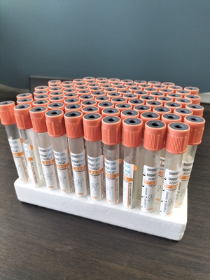 2ml-10ml Tabung Aktivator Gumpalan Untuk Tabung Uji Pengumpulan Darah Medis