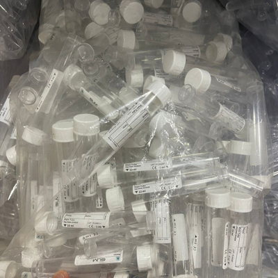 White Cap Plain Test Tube 10ml 16*100mm Untuk Pengangkutan Sampel Laboratorium